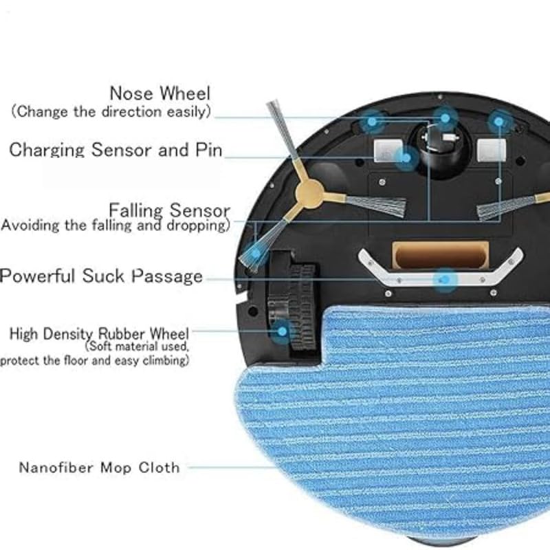 Smart Dry Robotic Vaccum Cleaner