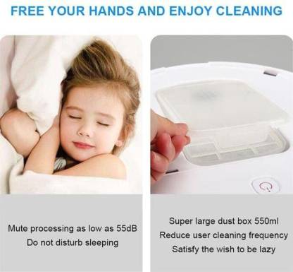 Smart Dry Robotic Vaccum Cleaner